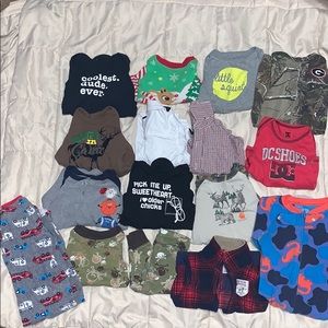 17 piece lot of 12 month boy’s clothes